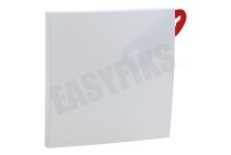 ETM 0147688  Plafondplaat Plaat vierkant -wit- geschikt voor o.a. 10x11 cm