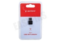 Gembird WNP-UA300-01  Mini USB WiFi Ontvanger 300Mbps geschikt voor o.a. 300Mbps