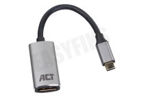 Universeel  AC7030 USB-C naar DisplayPort adapter geschikt voor o.a. Maximale resolutie 4096x2160 (4K)