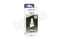 Epson EPST664140  T6641 Epson Ecotank T6641 BK geschikt voor o.a. L300, L355, L555, ET2650