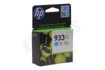 HP Hewlett-Packard HP-CN054AE HP 933 XL Cyan HP printer Inktcartridge No. 933 XL Cyan geschikt voor o.a. Officejet 6100, 6600