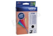 Brother BROI223BK LC-223BK Brother printer Inktcartridge LC-223 Black geschikt voor o.a. DCP-J4120DW, MFC-J4420DW, MFC-J4620DW