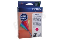 Brother LC223M LC-223M  Inktcartridge LC-223 Magenta geschikt voor o.a. DCP-J4120DW, MFC-J4420DW, MFC-J4620DW