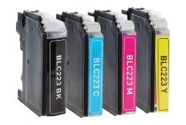 Brother LC223VALBP LC-223 Multipack  Inktcartridge LC-223 Multipack BK/C/M/Y geschikt voor o.a. DCP-J4120DW, MFC-J4420DW, MFC-J4620DW