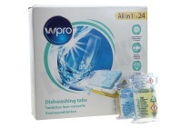 WPRO 484010678174 TAB310 Vaatwasser Afwasmiddel Vaatwas tabletten geschikt voor o.a. All in 1