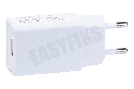 Easyfiks USB oplader 230V 2,1A/5V 1-poort wit