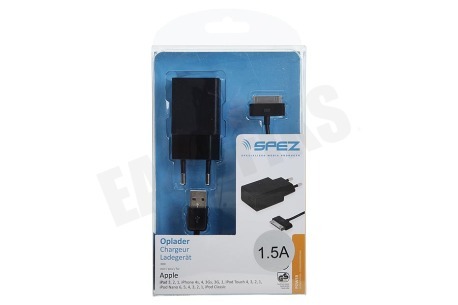 Spez Oplader Apple Dock connector, 1.5A