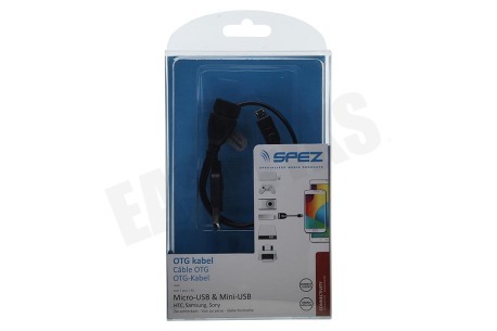 Spez OTG kabel Micro-USB & Mini-USB