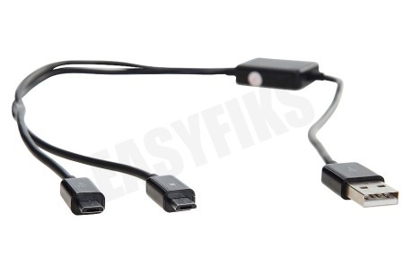 Spez USB Kabel Splitter 1x USB A (F), 2x Micro-USB 2.0 (M)