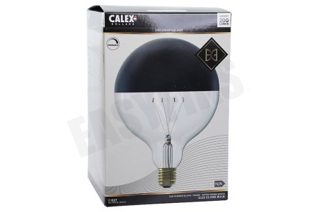 Calex 2001000100 LED G125 Kopspiegel Zwart 4W E27