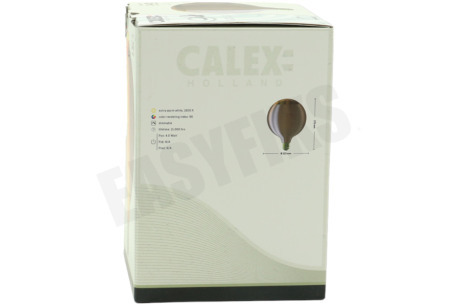 Calex 2001001100 Silk G125 Goud Spiraal Filament E27 4,0W Dimbaar