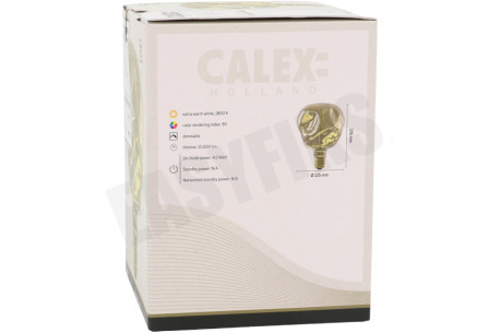 Calex 2101004400 XXL Organic Neo Champagne Ledlamp 4W 1800K Dimbaar