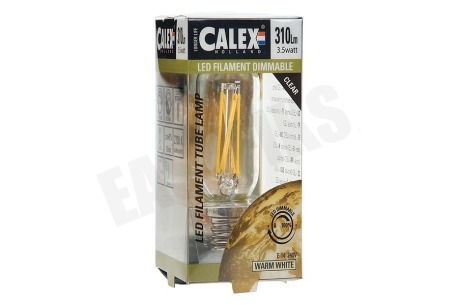 Calex 425491.1 Calex LED Volglas Filament Buismodel lamp 4,5W 470lm