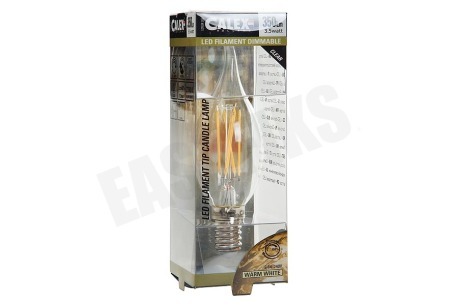 Calex 474493 Calex LED volglas Filament Tip-Kaarslamp Helder 3,5W