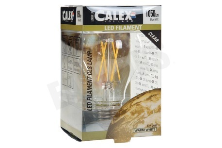 Calex 425210.1 Calex LED volglas Filament Standaardlamp Helder 8W