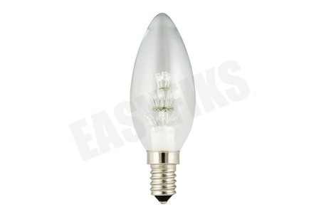 Calex 474464 Calex Pearl LED Kaarslamp 240V 1,0W E14 B35, 20-leds