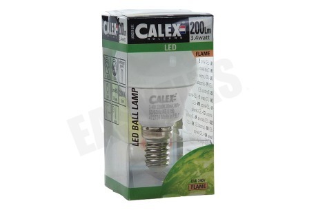 Calex 472734 Calex LED Kogellamp 240V 3W E14 P45, 200 lumen