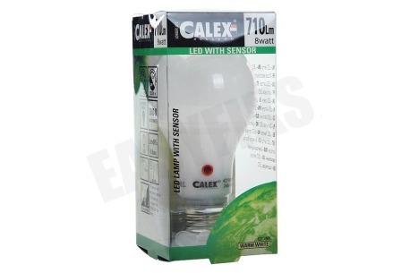 Calex 421708 Calex LED Standaardlamp met sensor 8W 710lm E27