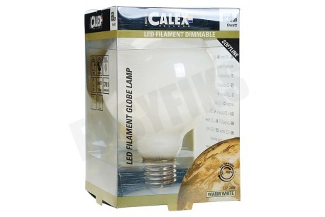 Calex 425468 Calex LED volglas Filament Globelamp 6W 650lm E27