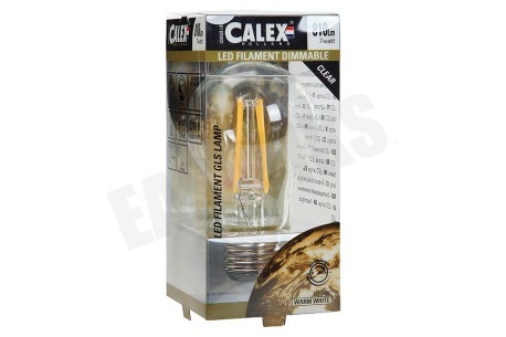 Calex 474510 Calex LED Volglas Filament Standaardlamp 7W 810lm E27
