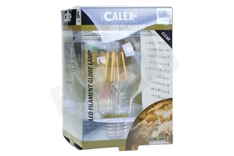 Calex 1101008100 Calex LED volglas Filament Globelamp 240V 6W 600lm E27