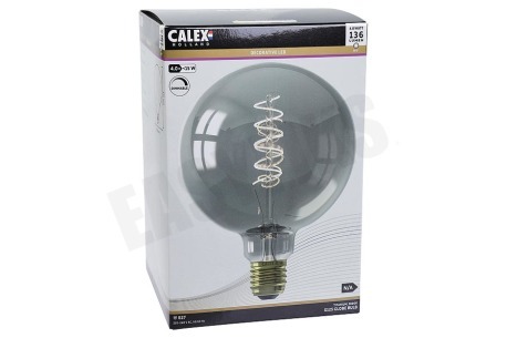 Calex 1001001100 Calex LED Volglas Flex Filament 4W E27 Titanium G125