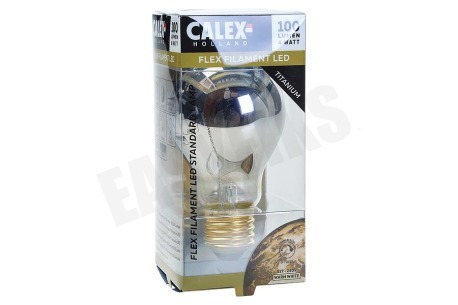 Calex 425733 Calex LED Volglas Flex Filament 4W E27 Titanium A60DR