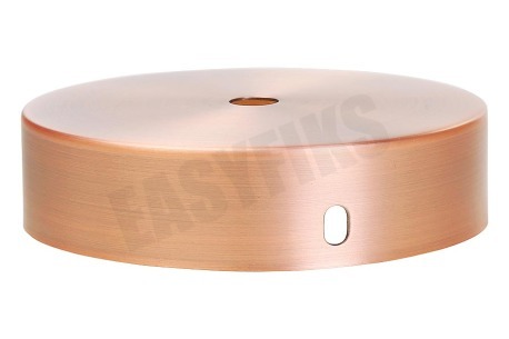 Calex 940018 Calex Metalen Plafondplaat 100mm Mat Koper 1 Gat