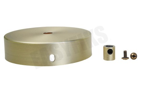 Calex 940012 Calex Metalen Plafondplaat 100mm Mat Brons 1 Gat