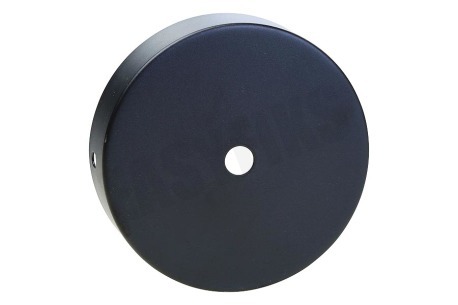 Calex 940010 Calex Metalen Plafondplaat 100mm Mat Zwart 1 Gat
