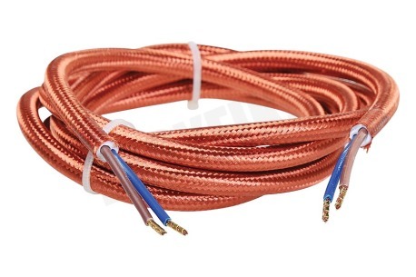 Calex 940224 Calex Textiel Omwikkelde Kabel Metallic Bruin 1,5m