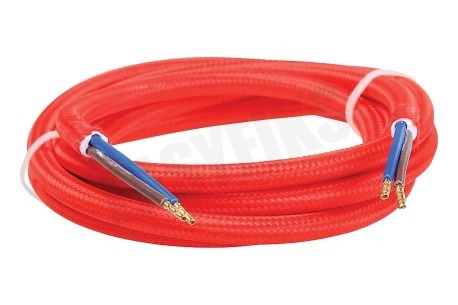 Calex 940232 Calex Textiel Omwikkelde Kabel Rood 1,5m