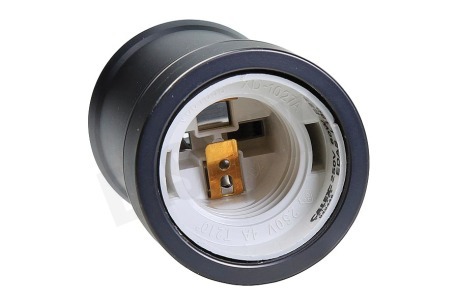 Calex 940446 Calex Aluminium Lamphouder Parel Zwart E27 Piek Model