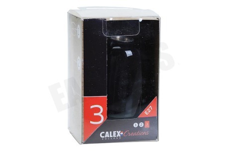 Calex 940390 Calex Lamphouder Keramiek Zwart E27