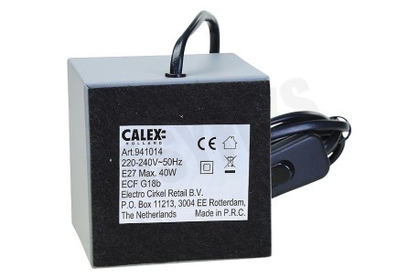Calex 941084 Calex Tafelarmatuur Beton Kleur E27