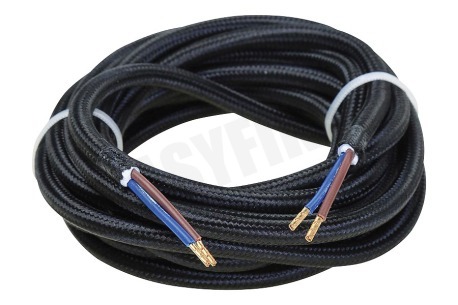 Calex 940262 Calex Textiel Omwikkelde Kabel Zwart 3m