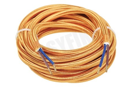 Calex 940266 Calex Textiel Omwikkelde Kabel Goud 3m