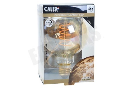 Calex 425779 Calex LED Volglas Flex Filament Globelamp G95