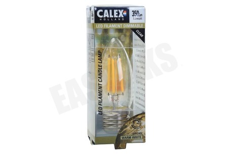 Calex 474498 Calex Filament Dimbare Kaarslamp E27 3,5W 2700K