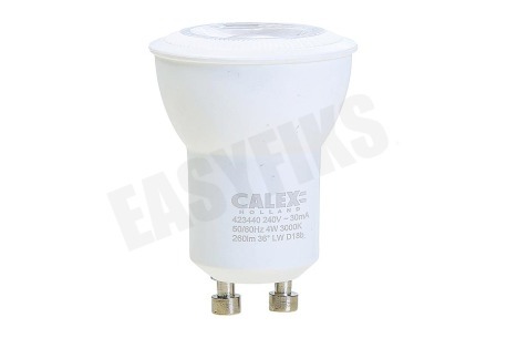 Calex 1901000600 Calex COB LED GU10 lamp 4W 3000K Dimbaar