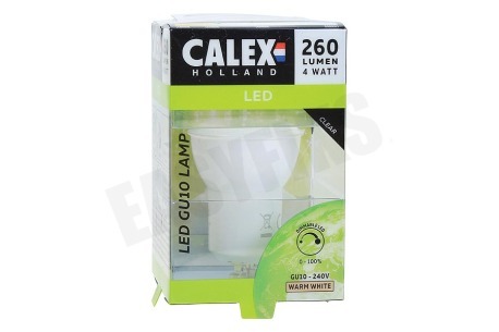 Calex 1901000600 Calex COB LED GU10 lamp 4W 3000K Dimbaar