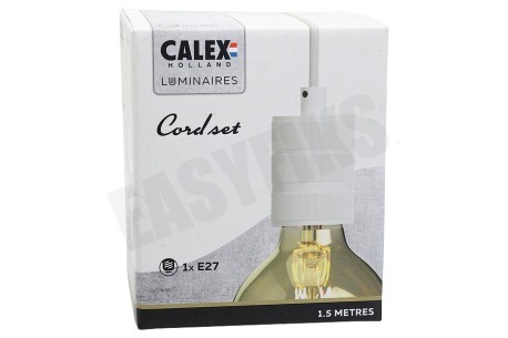 Calex 965243 Calex Retro Pendel Mat Wit E27