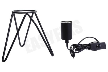 Calex 3001001100 Tafelarmatuur Driepoot Zwart