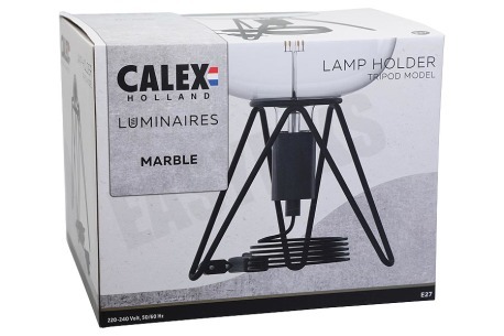 Calex 3001001100 Tafelarmatuur Driepoot Zwart