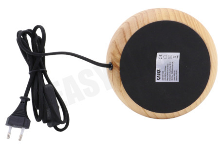 Calex 3001001700 Calex Tafelarmatuur Rond Hout E27