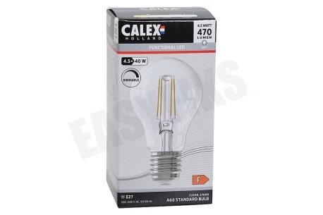 Calex 1101006100 LED volglas Filament Standaardlamp 4,5W E27