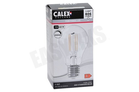 Calex 1101006900 LED Volglas Filament Standaardlamp 7.5W 806lm E27