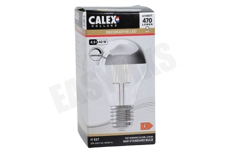 Calex 1101006600 LED Filament Kopspiegel 4,5W E27 A60 Dimbaar