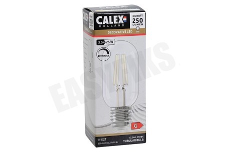 Calex 1101004000 LED volglas Lang Filament Tube lamp 3,5W E27