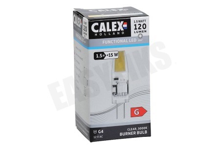 Calex 1301007300 LED G4 12V 2-led 1,5W 3000K
